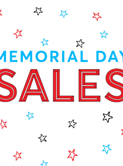Memorial Day Sales Are Here!