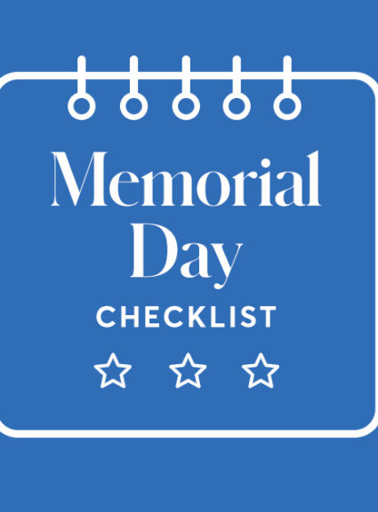 Memorial Day Checklist
