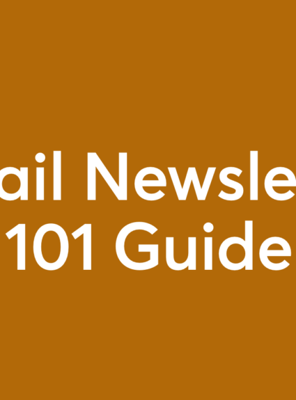 Email Newsletter 101 Guide
