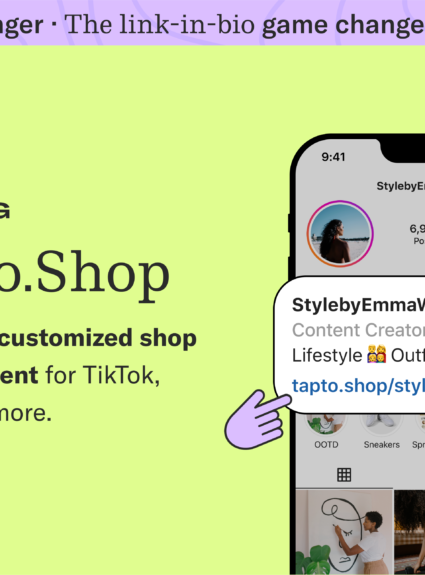 Introducing TapTo.Shop, the Link-in-Bio Game Changer for Creators