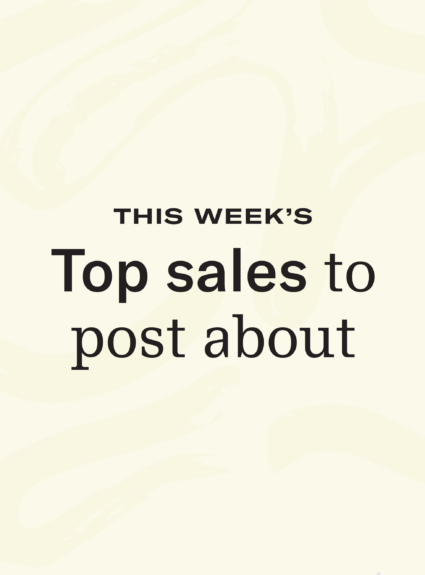 Sales to Post About 4/21